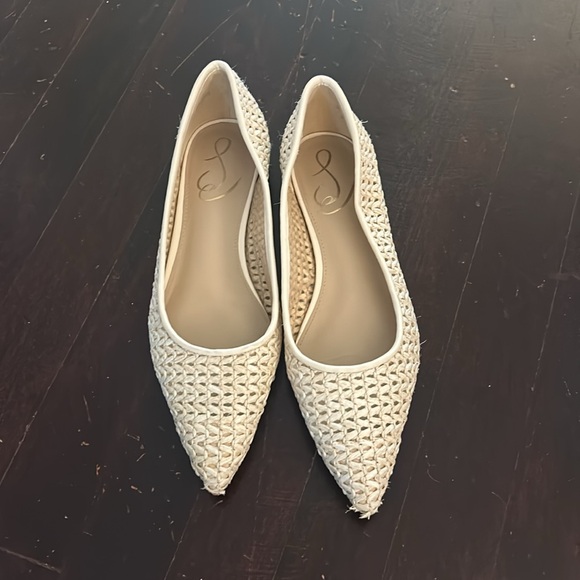 SAM EDELMAN Raffia Wanda Flats - Picture 3 of 6